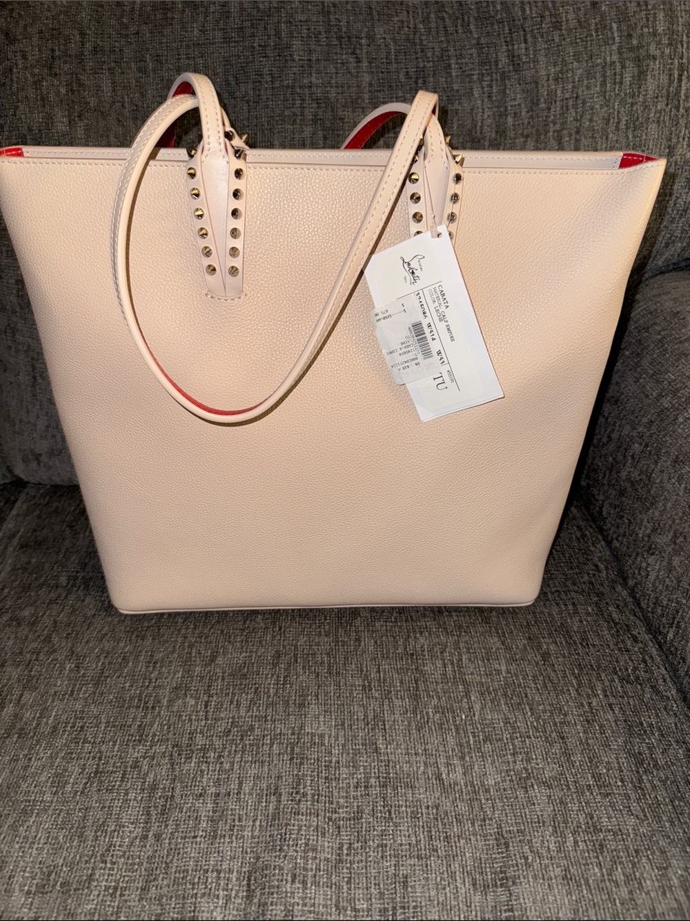 New Christian Louboutin cabata soft calfskin tote - Picture 2 of 7